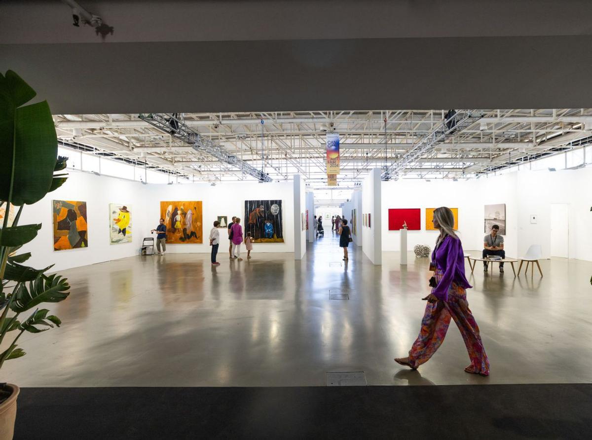 Aspecto de la última edición de CAN Art Fair en el Recinto Ferial de Eivissa. | VICENT MARÍ