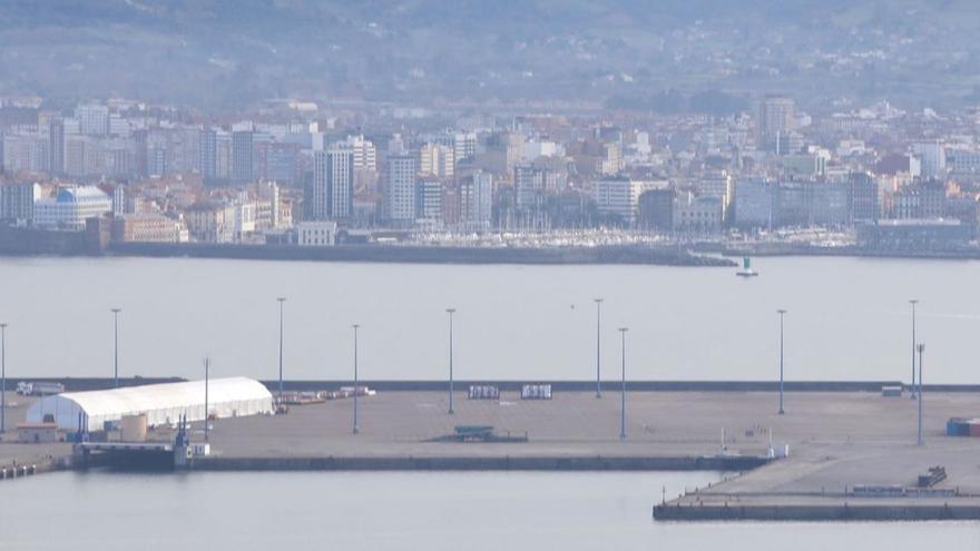 La zona de la novena alineación del muelle de la Osa. | Ángel González