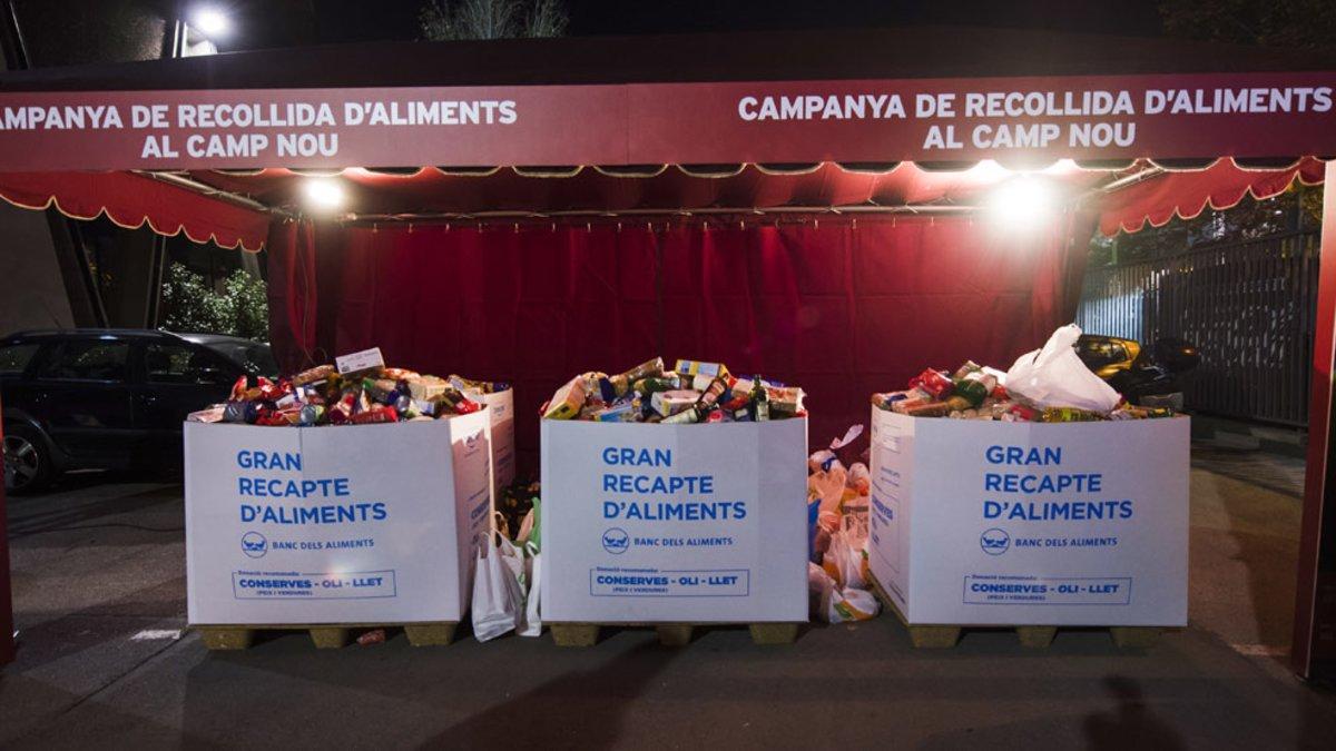 La colaboración de la Confederación con el Banc dels Aliments se forjó con la Diada del Soci Solidari