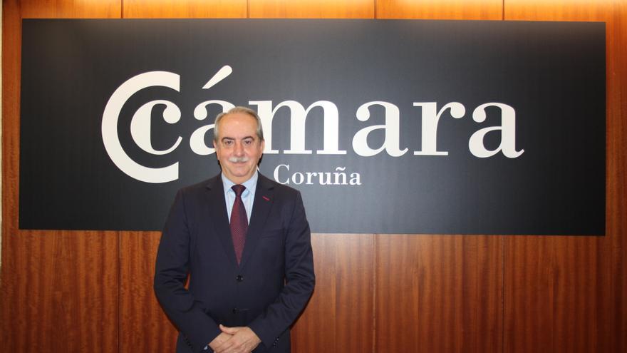 La Cámara de Comercio de A Coruña reelige a Antonio Couceiro como presidente