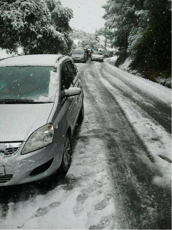 Las fotos de los cordobeses en la nieve