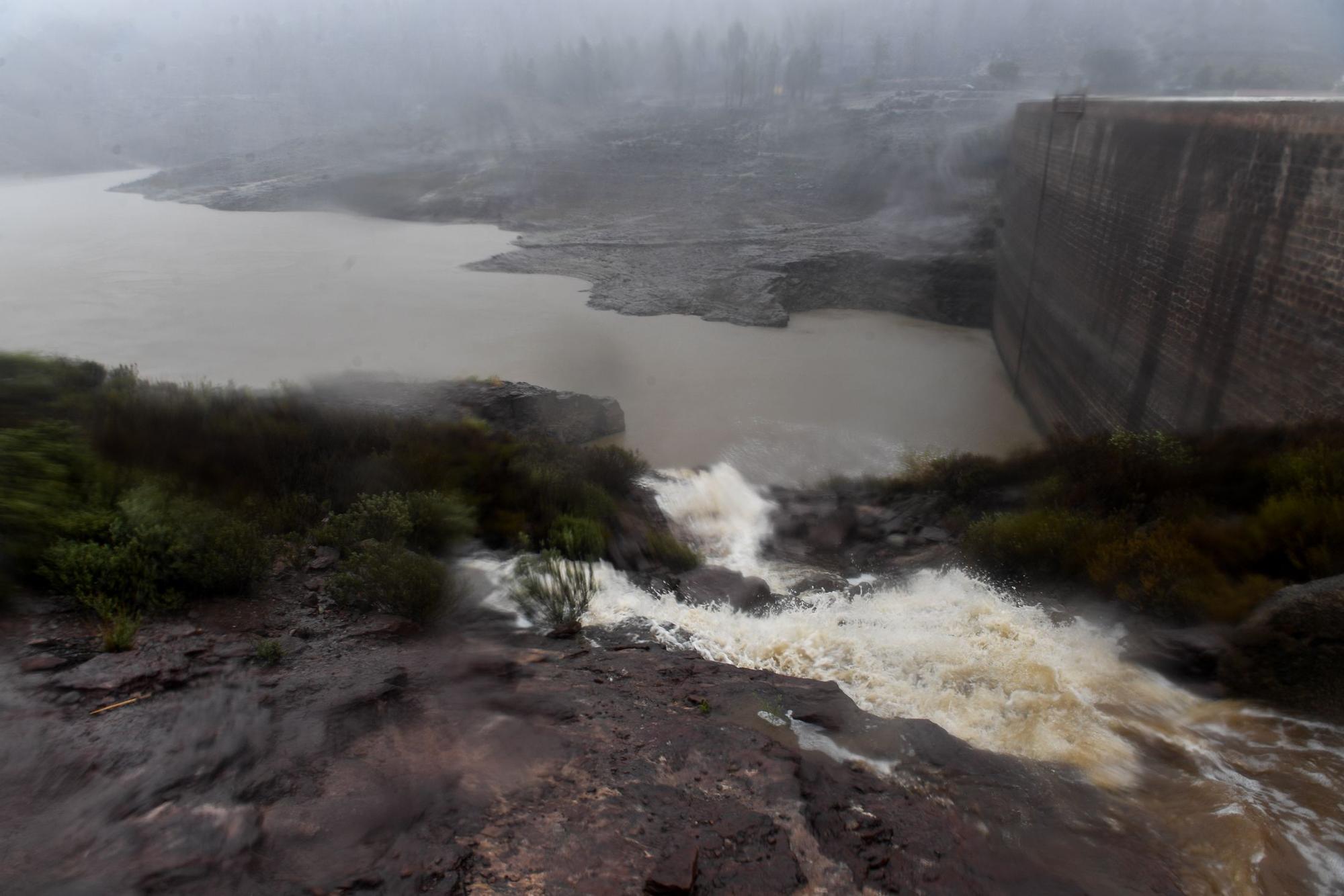 Las lluvias vuelven a caer en Gran Canaria