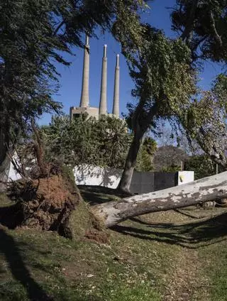 Detectats residus tòxics al costat de les Tres Xemeneies
