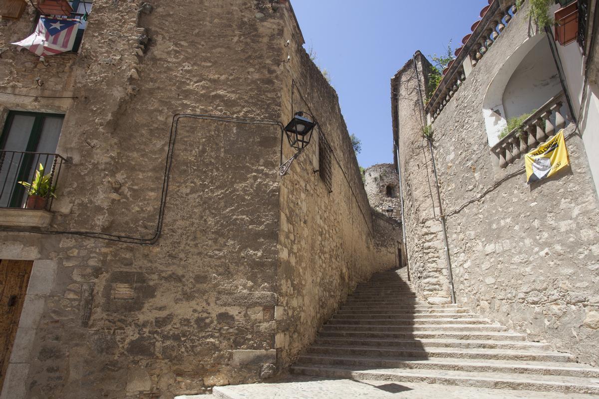 Calle del Barri Vell de Girona