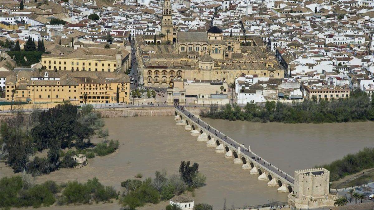 Vista aérea del Casco Histórico de Córdoba.