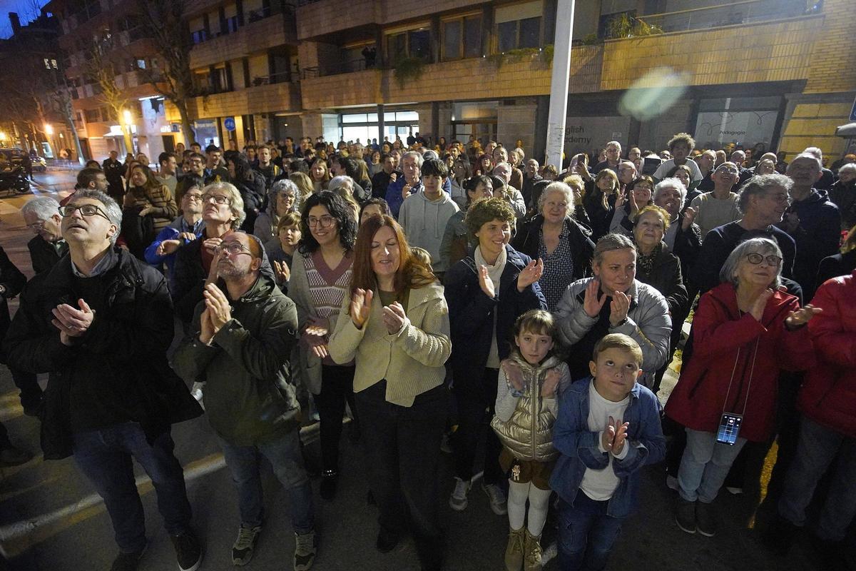 Les fotos de la rebuda d'Oriol Cardona a Banyoles