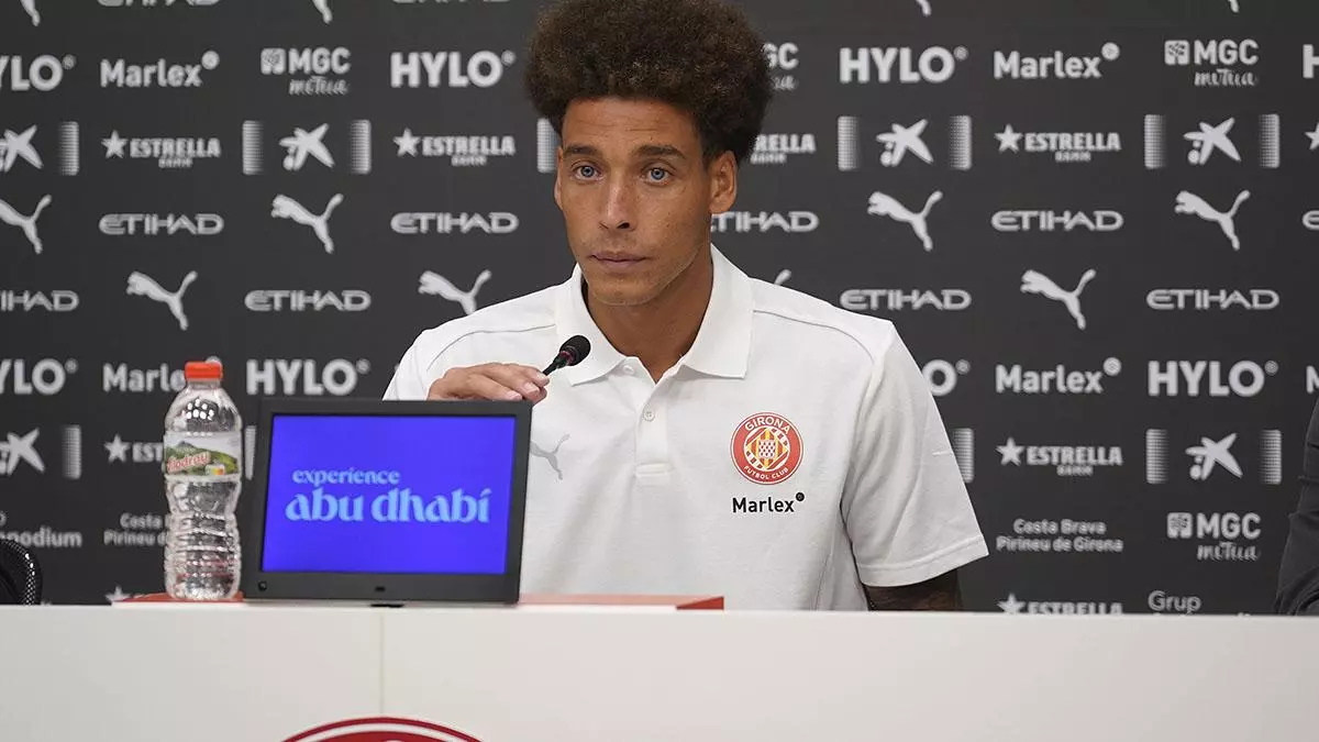 Witsel: "Estuve cerca de ir a Italia, pero sentí una conexión con el Girona"