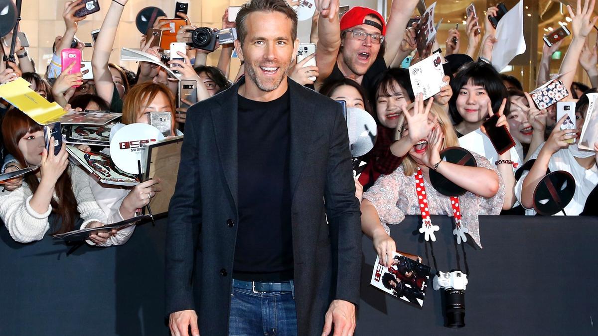 El actor  Ryan Reynolds, uno de los protagonistas de 'Deadpool'.