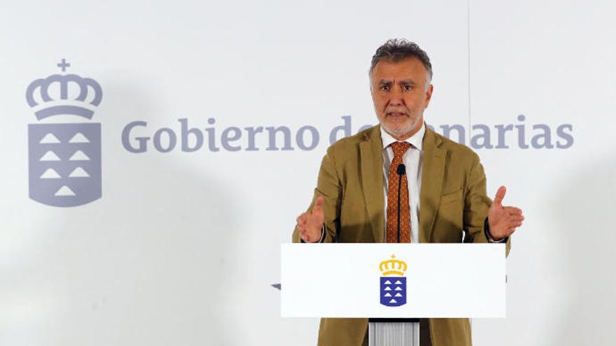 El presidente del Gobierno de Canarias, Ángel Víctor´Torres.
