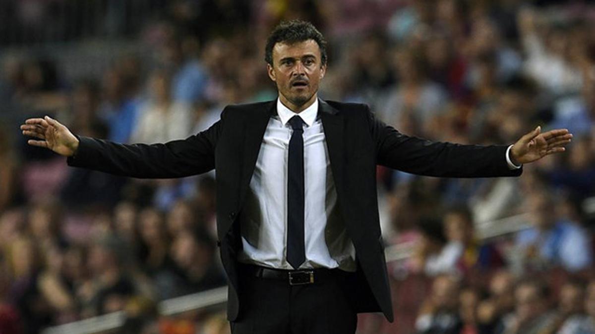 Luis Enrique no se ha dejado ningún punto por el camino todavía