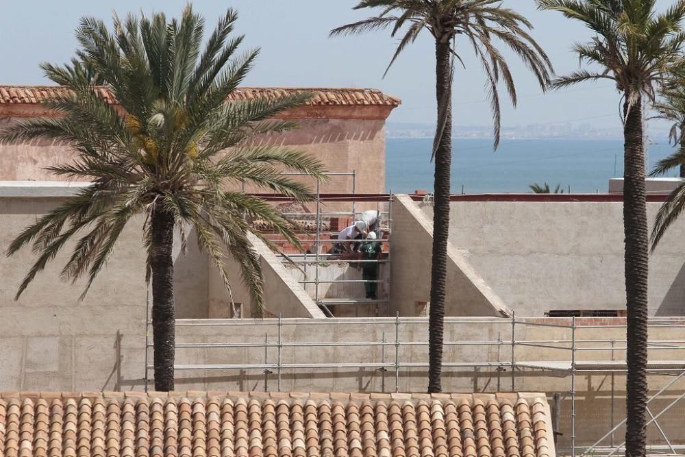 Obras de restauración del monasterio San Ginés de