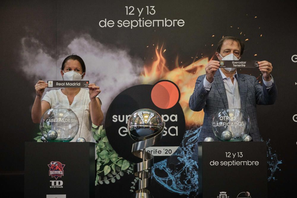 El Cabildo de Tenerife acogió la presentación y sorteo de la Supercopa Endesa 2020