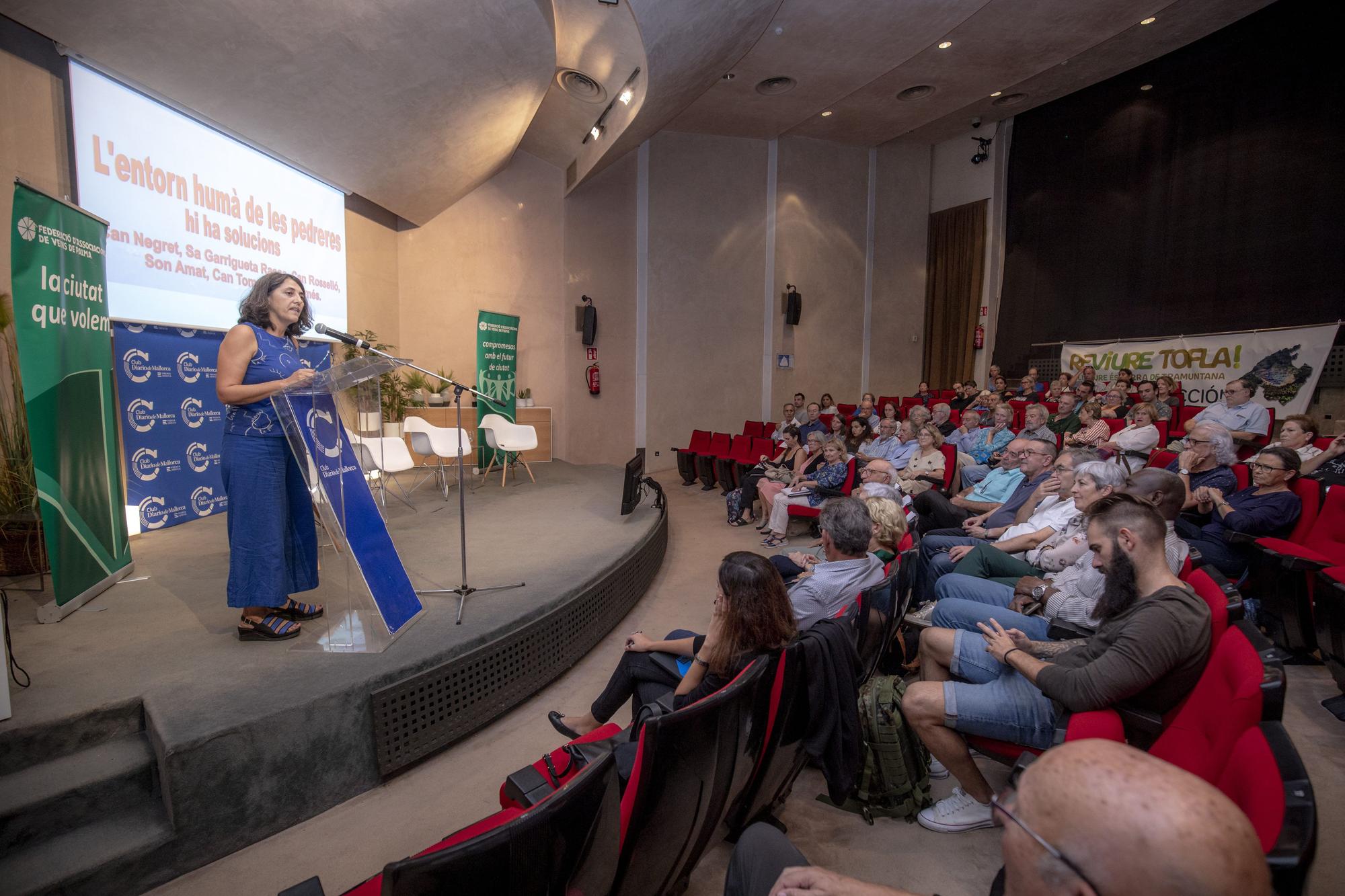 Mesa redonda en el Club Diario de Mallorca sobre el entorno de las canteras