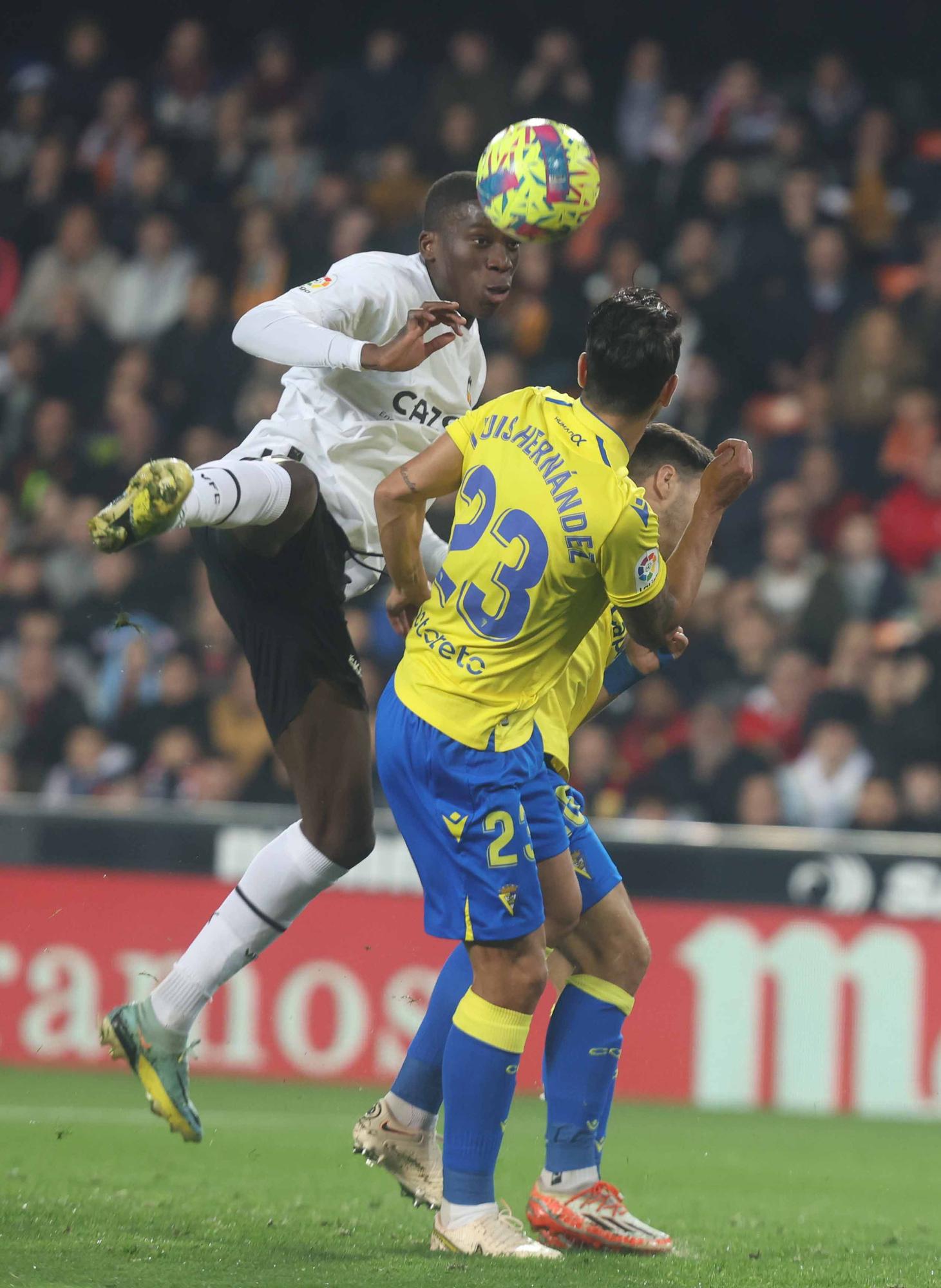 Valencia - Cádiz en imágenes