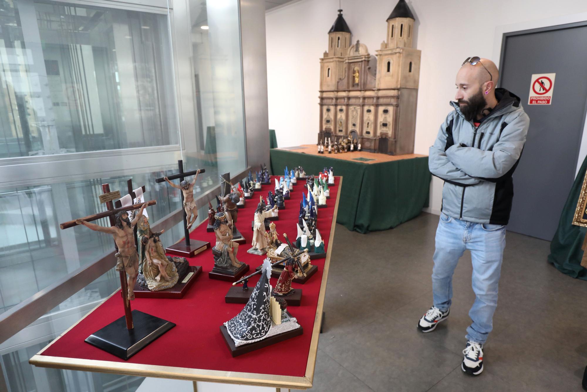 La Semana Santa de Zaragoza, en miniatura