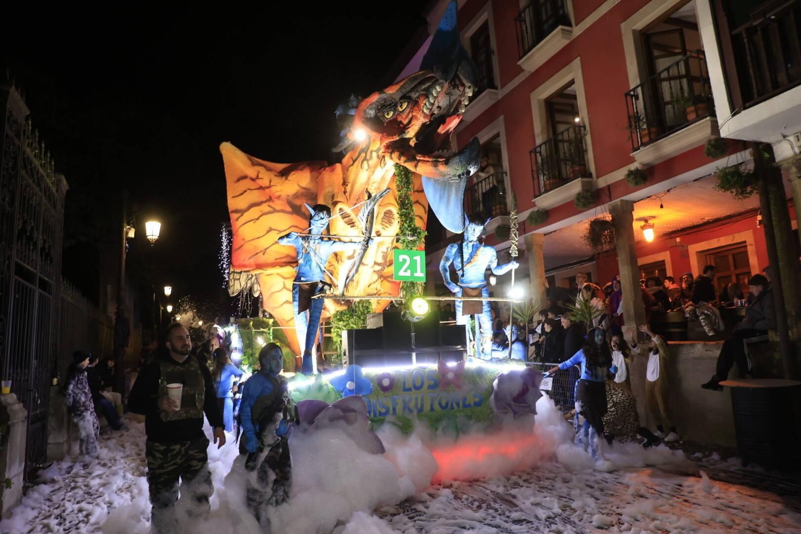 EN IMÁGENES: Así fue el espectacular 37.º Descenso de Galiana en el Antroxu de Avilés