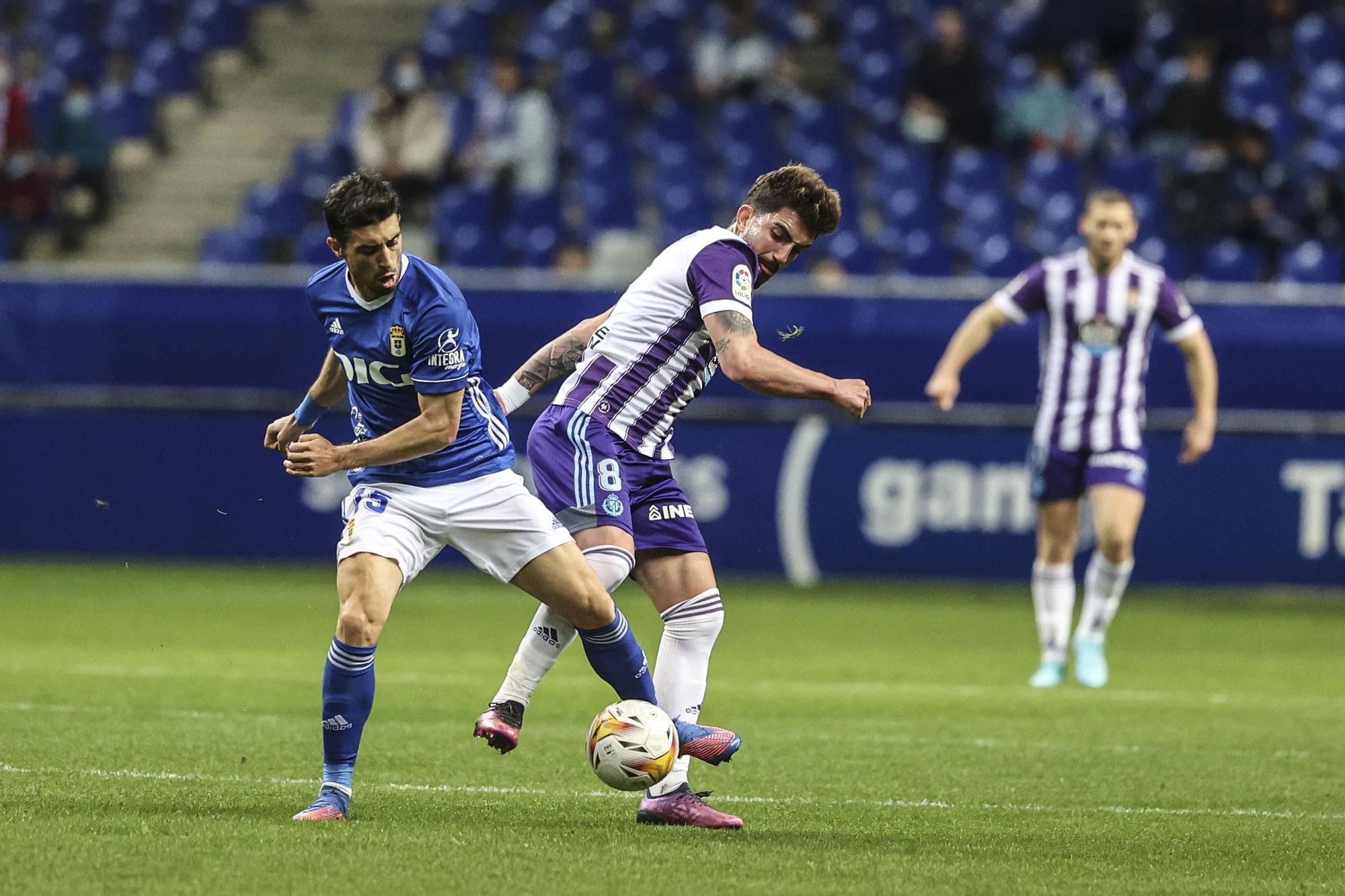 Las mejores imágenes de la victoria del Real Oviedo ante el Valladolid