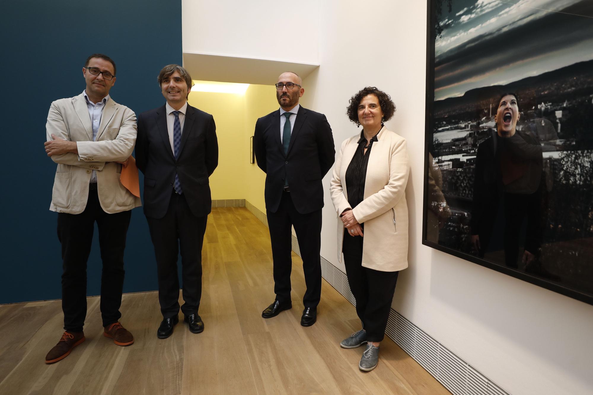 Así es la exposición sobre Marina Abramovic inaugurada en el Museo de Bellas Artes de Asturias