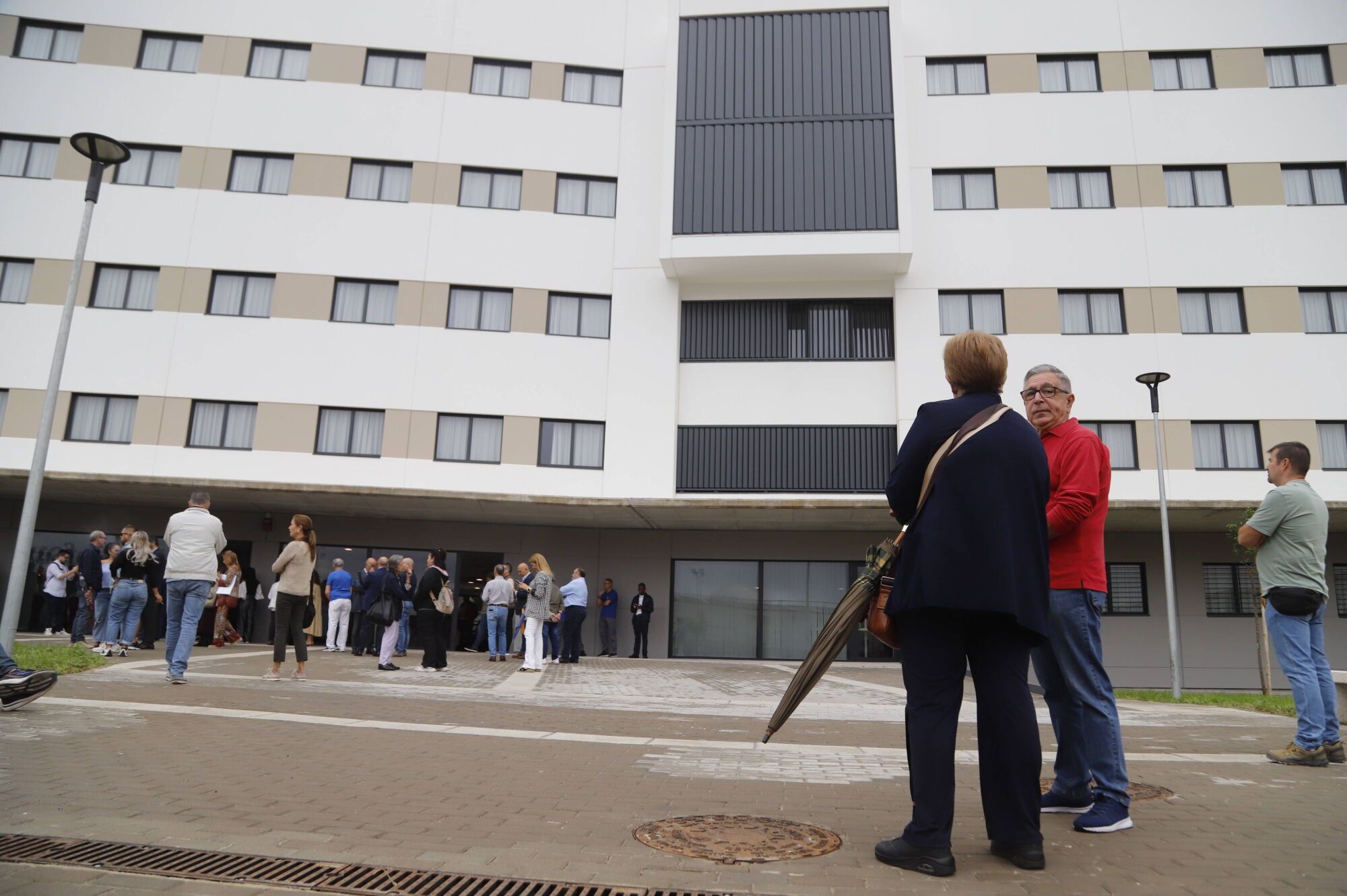 Entrega de las llaves de los apartamentos de Sama Naharro