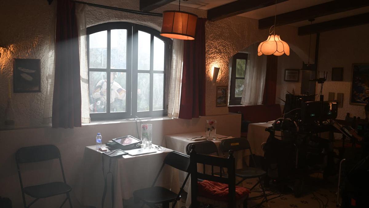 El interior de El Bulli, recreado en el rodaje de la serie 'Gènesi'