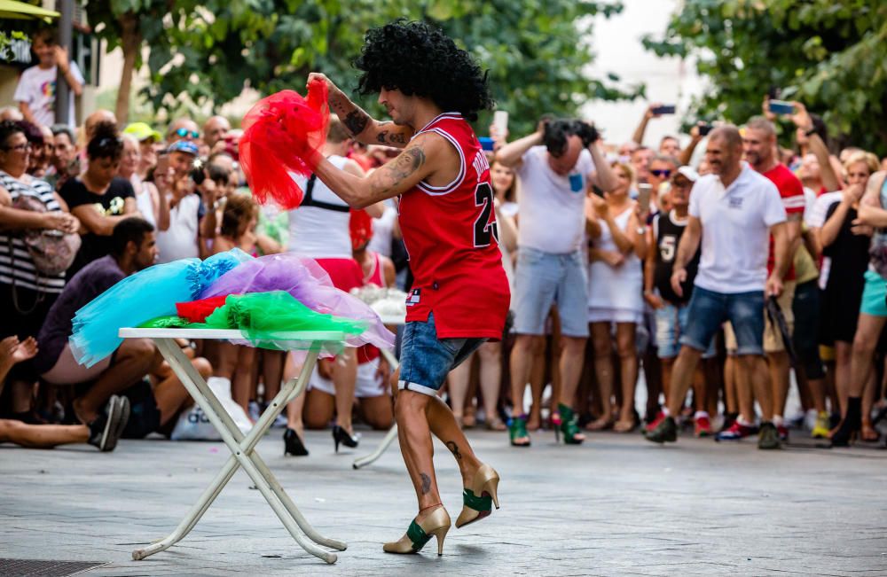 Con tacones y a lo loco en Benidorm