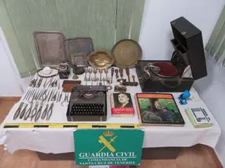 Seis investigados por robar antigüedades por valor de 17.000 euros en La Palma