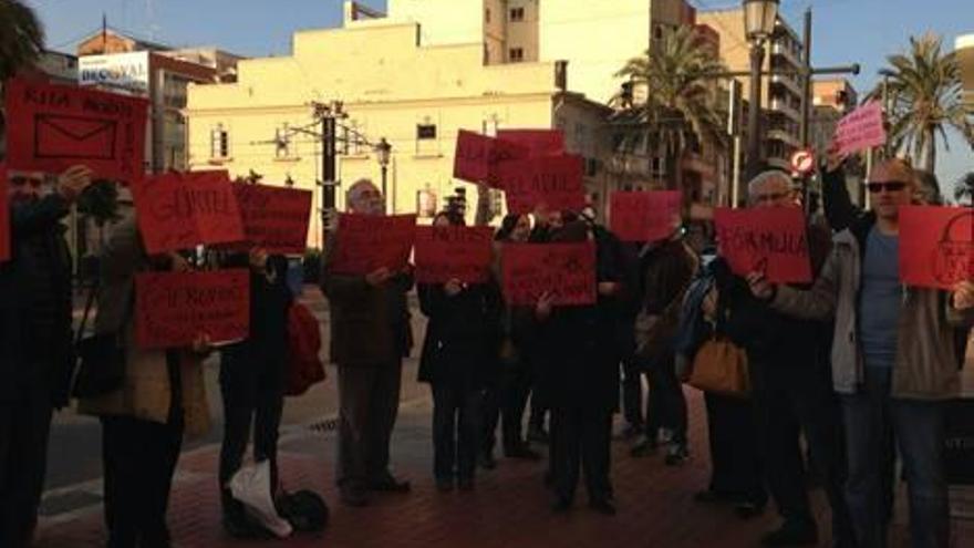 Protesta en la junta ordinaria del Marítimo.