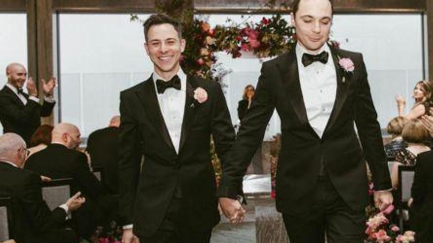 Así fue la boda de Sheldon de con su novio de toda la vida