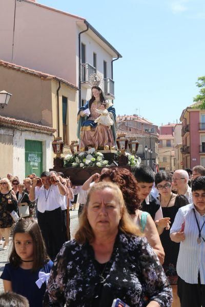 Procesión de la Virgen de la Salud.