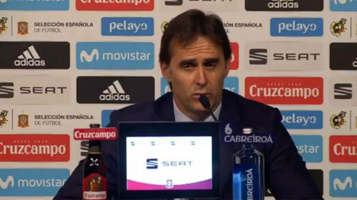 Lopetegui anuncia la lista oficial de la selección española para el Mundial de Rusia