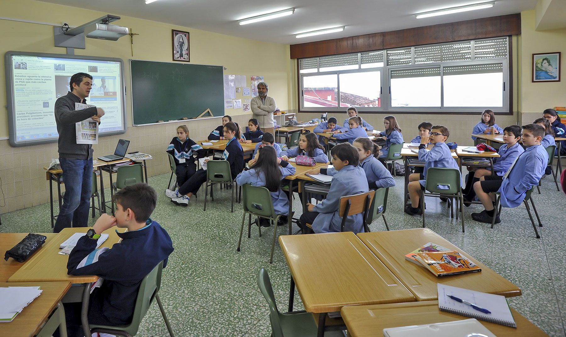 Visita a Faro de Vigo del CPR Plurilingüe María Inmaculada Carmelitas, curso 2016