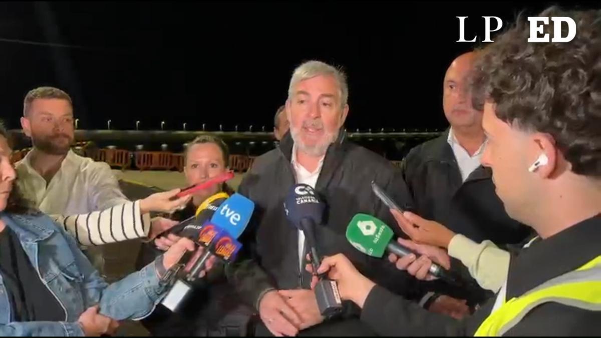 Clavijo: Canarias niega el fondeo en Tenerife del crucero MV Hondius