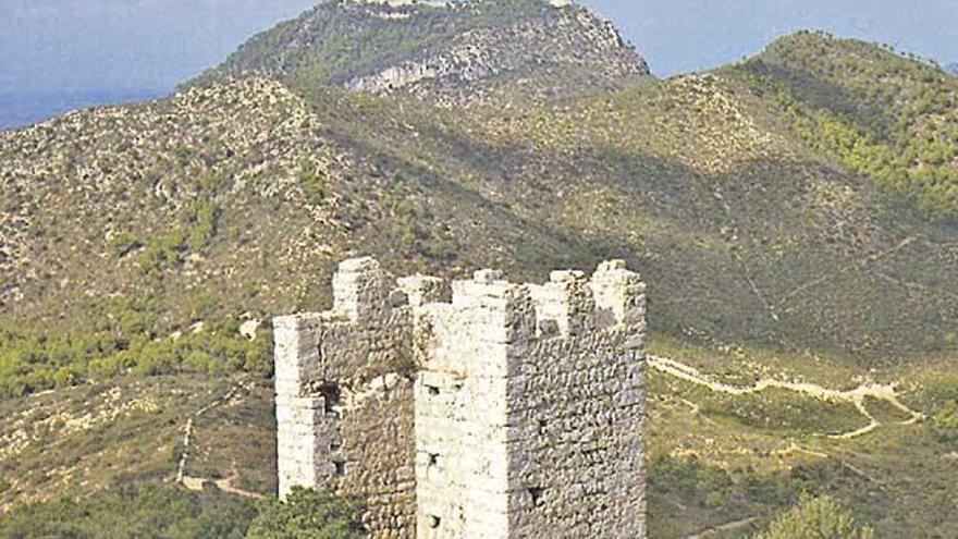 La zona de senderos entre Sant Salvador y Santueri son territorio sensible a los incendios.