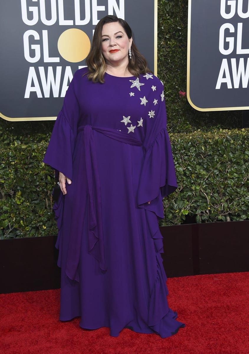 Melissa McCarthy en los Globos de Oro 2019