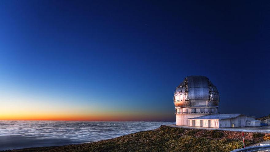 El Gran Telescopio Canarias en el Observatorio del Roque de Los Muchachos.