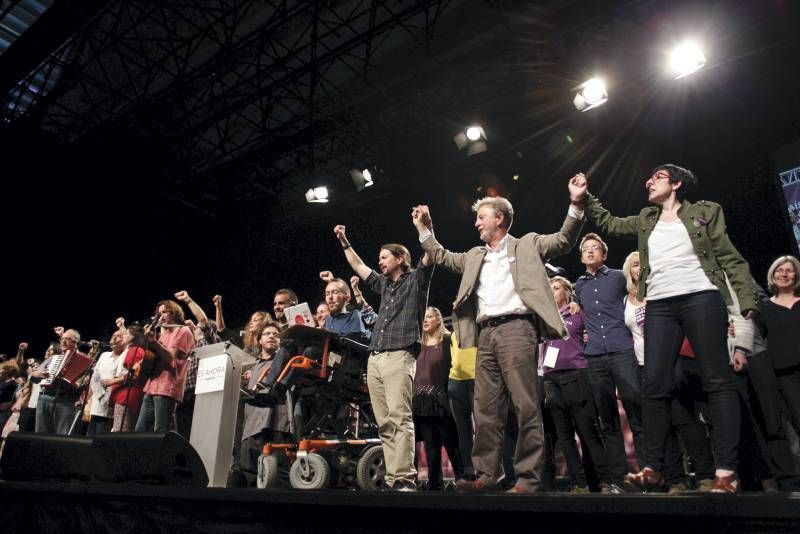 Fotogalería: Mitin de Podemos en Zaragoza