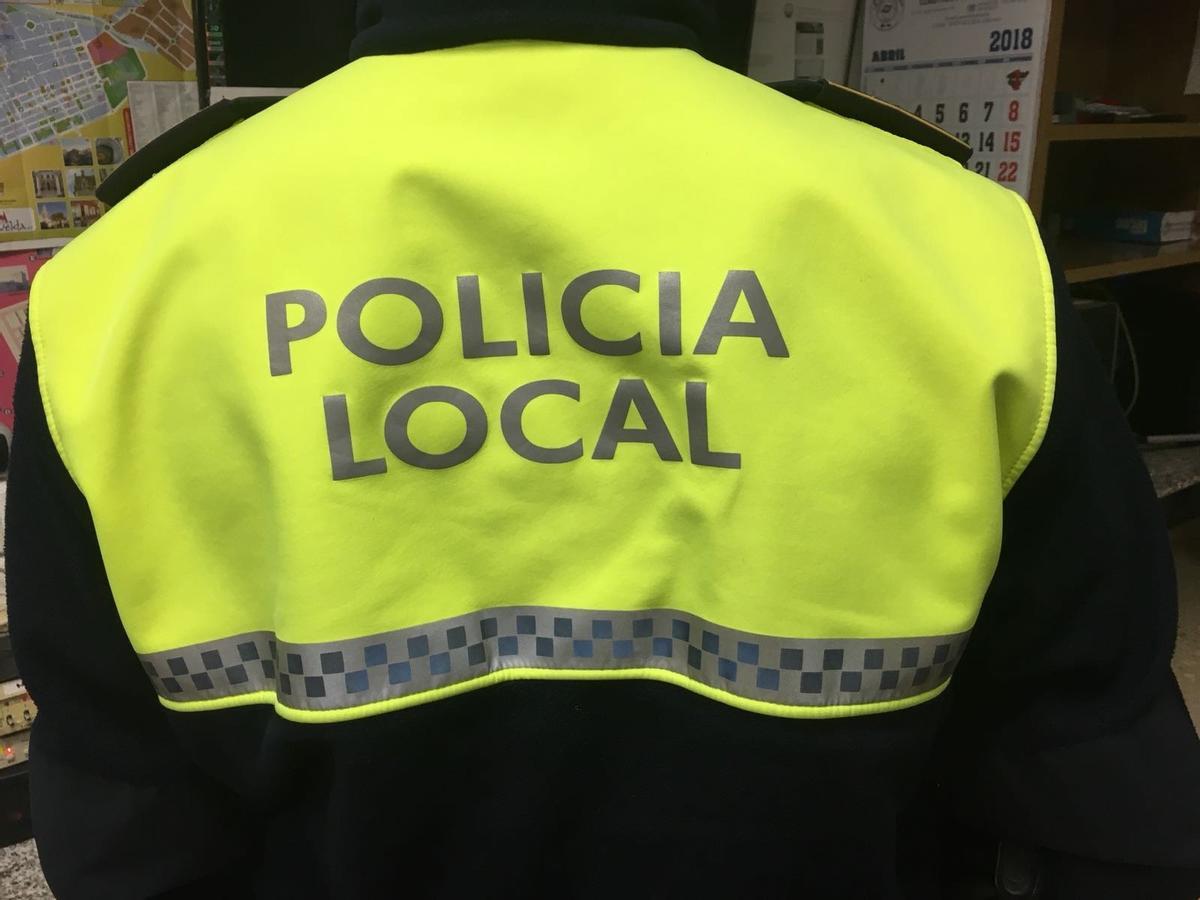 Un agente de la Policía Local.