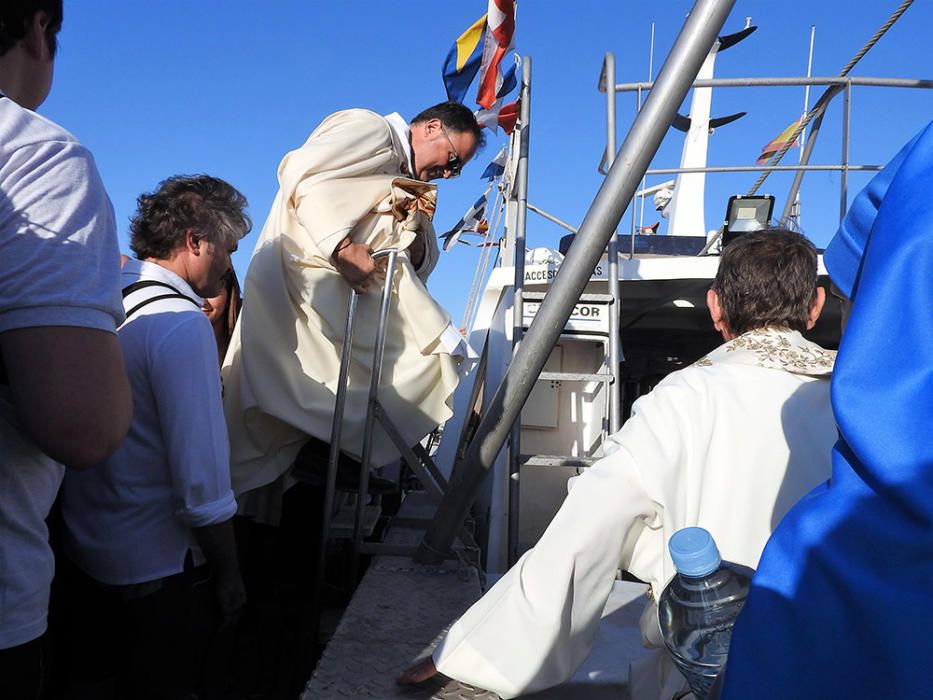 Procesión de la Virgen del Carmen en Formentera