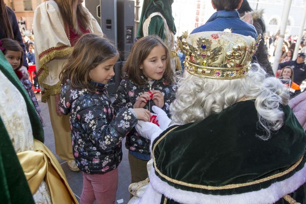 Los Reyes Magos desembarcan en Cartagena