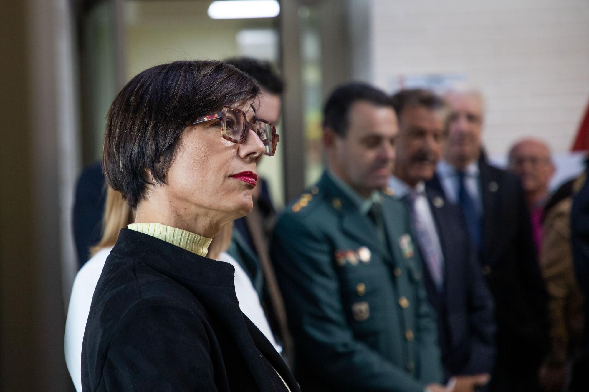 Visita de la Directora de la Guardia Civil al colegio de Hurchillo