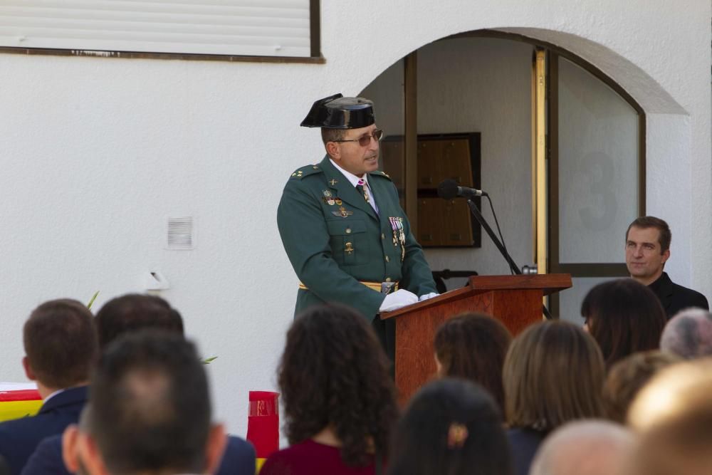 Festividad del Pilar en el cuartel de la Guardia Civil de Xàtiva