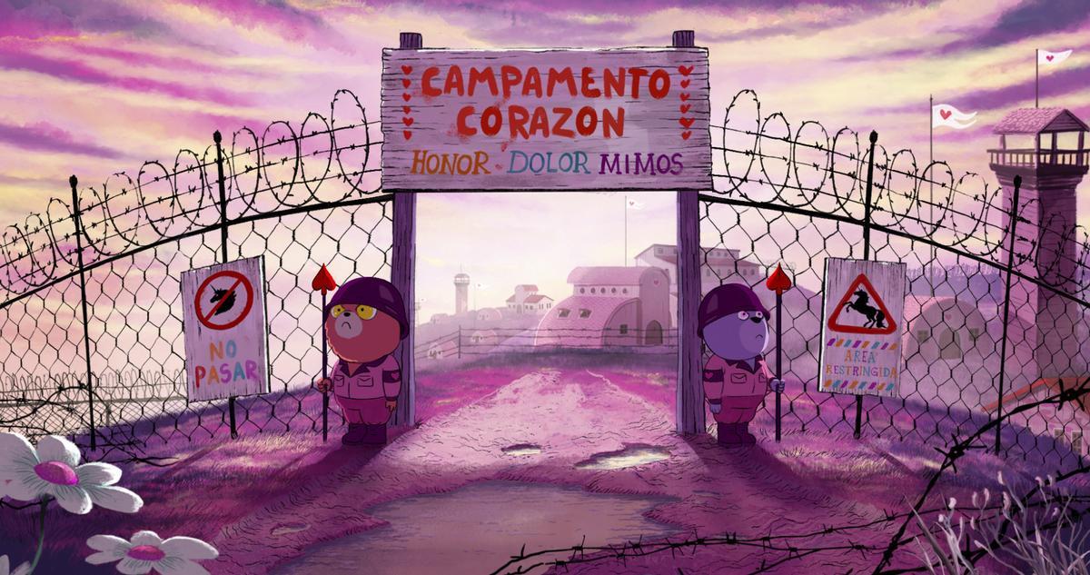 Secuencia de la película de animación «Unicorn Wars».
