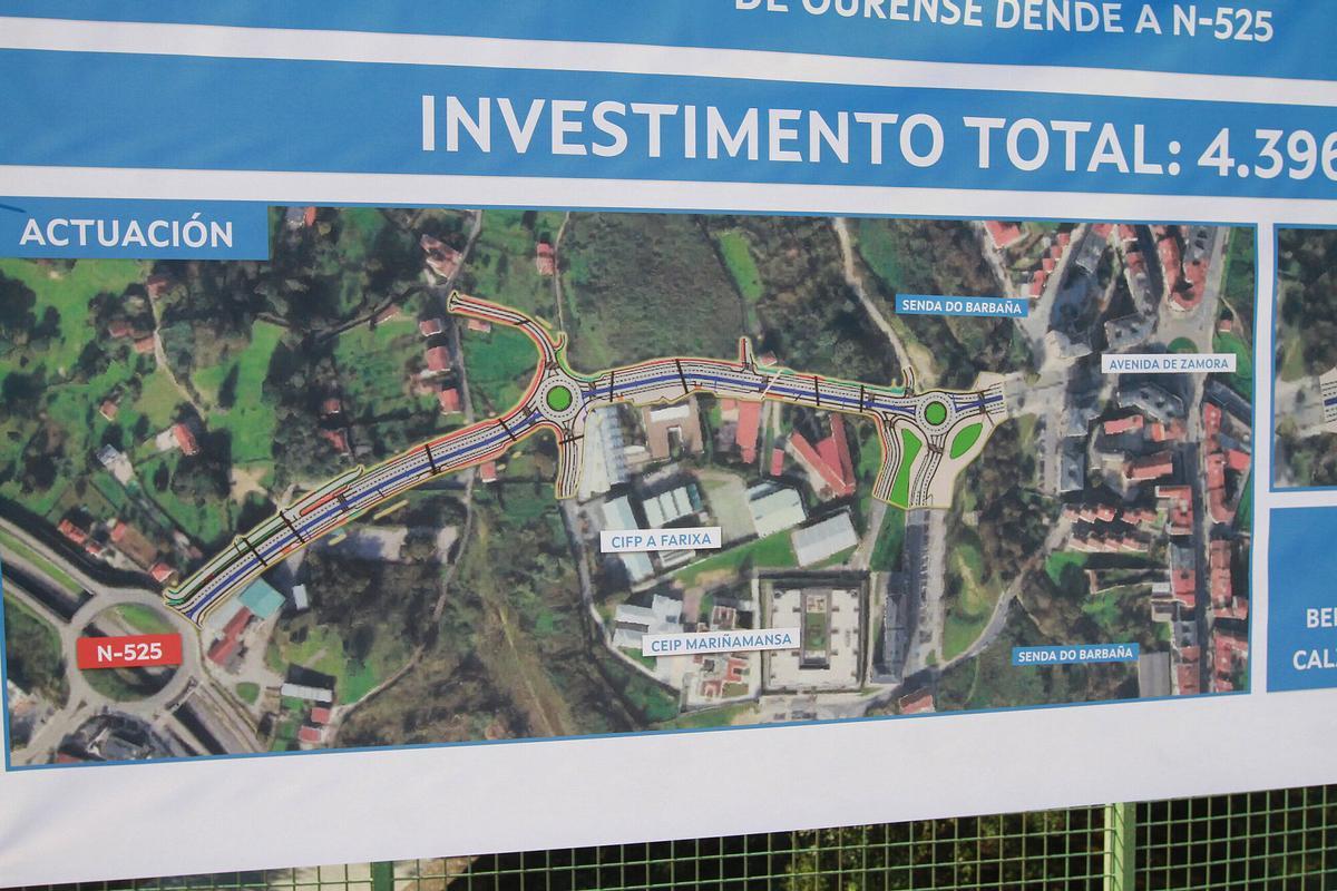 Presentacion proyecto nuevo vial que hará de enlace entre la nacional 525 y el CHUO