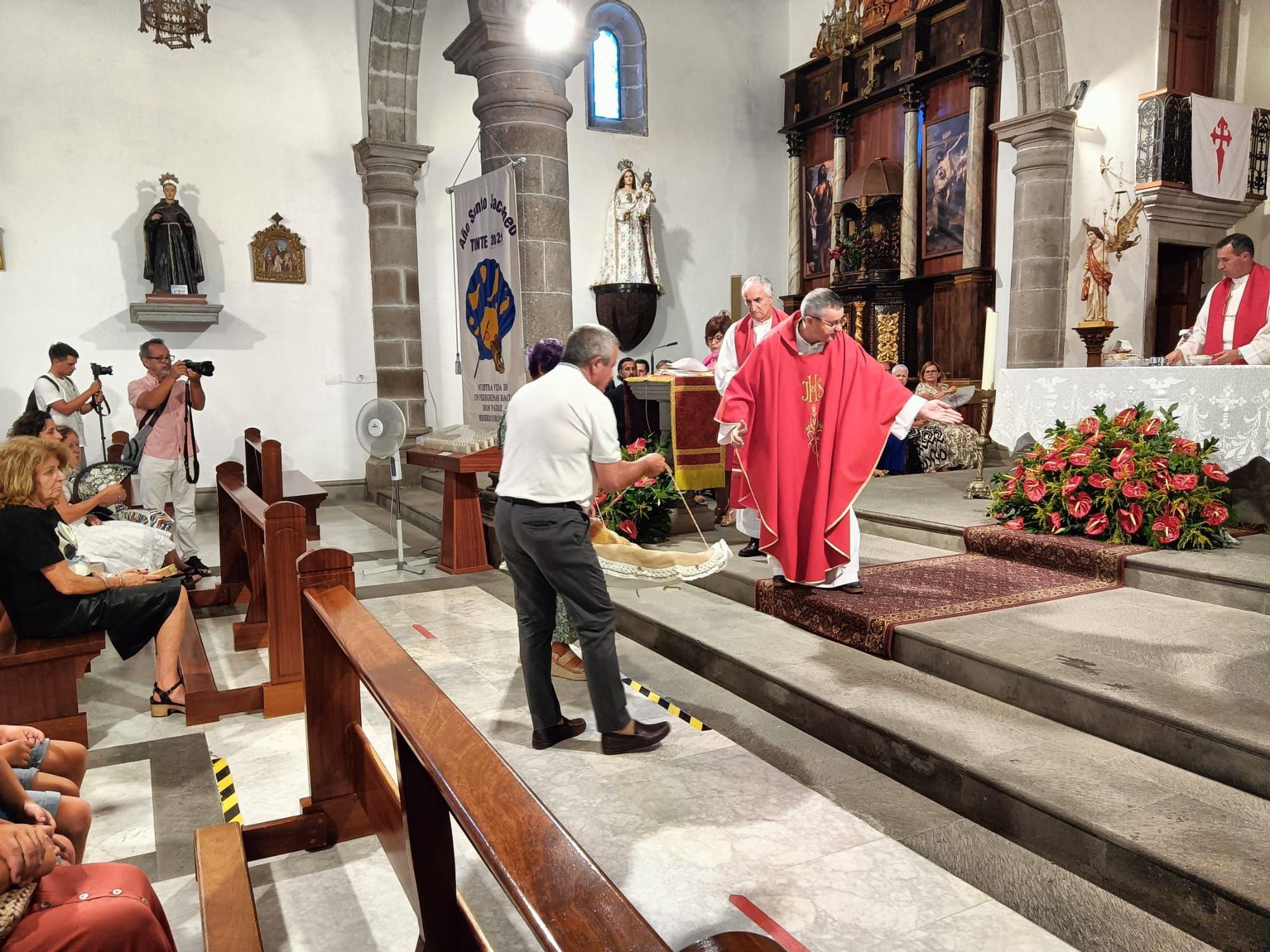 Misa y procesión de Santiago Apóstol en Tunte