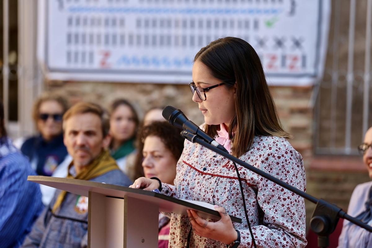 Carmen Prades vuelve a su colegio, el Pío XII