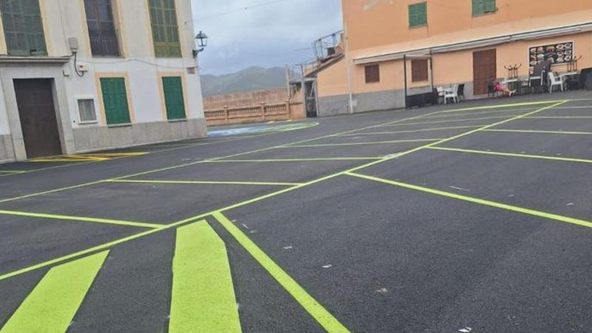 Algunas de las plazas destinadas a residentes en Capdepera.