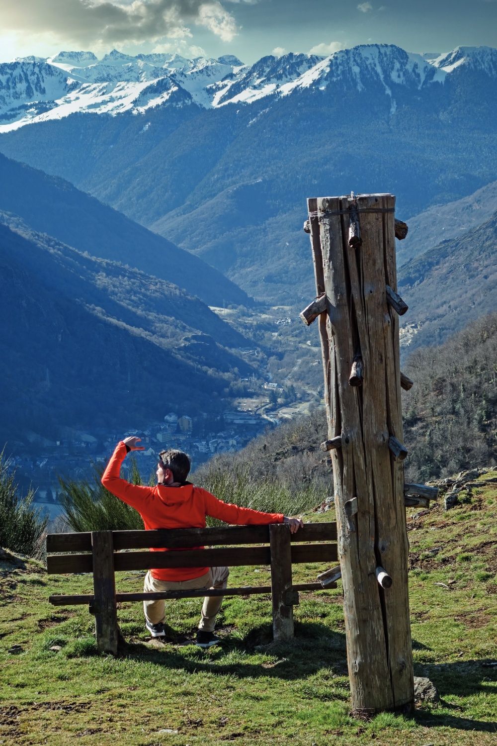 Mirador cerca de la Tumba de Teresa, Bausén.