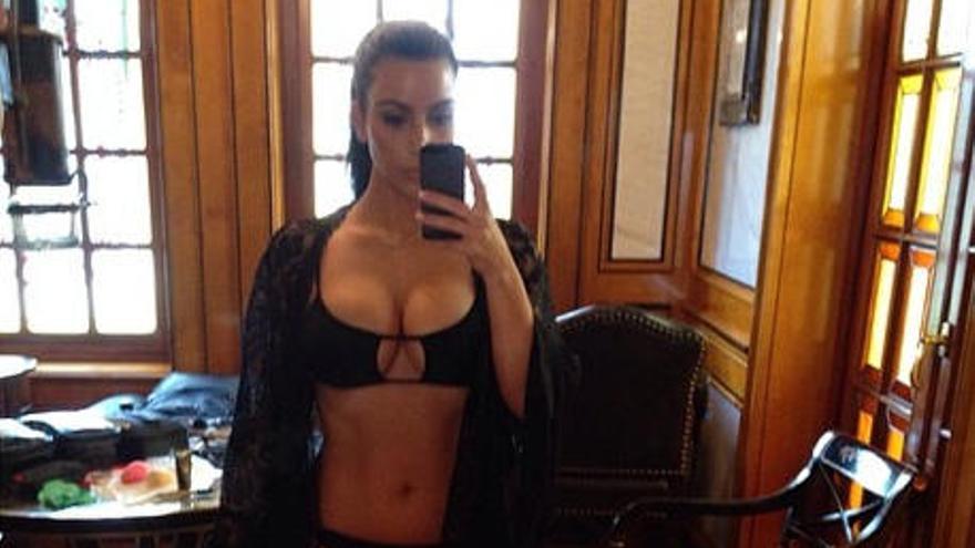 El &#039;selfie&#039; de Kardashian.