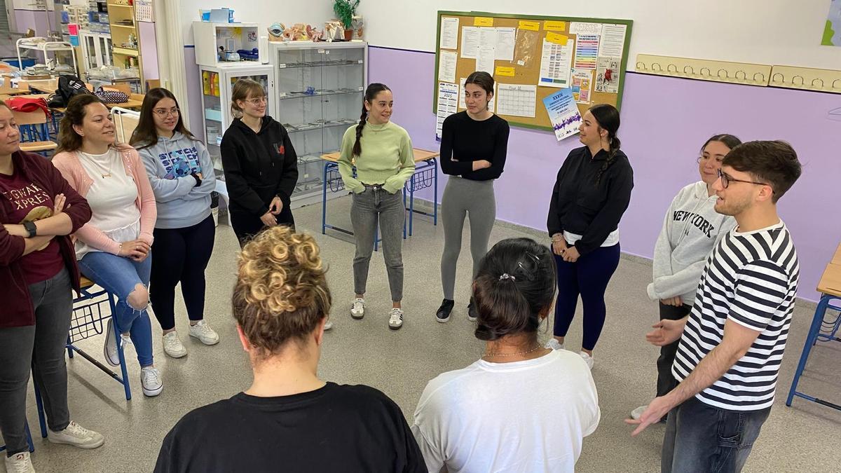 Actividad desarrollada en el IES Cárbula.