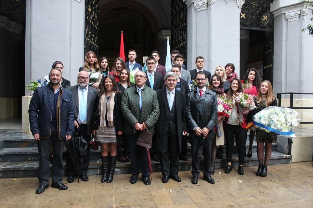 Los plateros distinguen al Ayuntamiento de Murcia